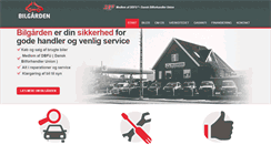 Desktop Screenshot of bilgaardenroskilde.dk