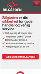 Mobile Screenshot of bilgaardenroskilde.dk